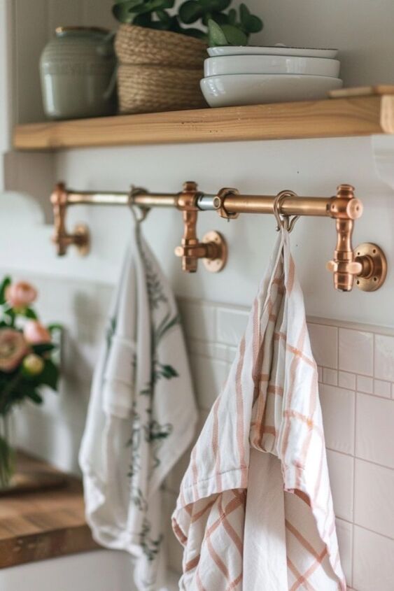 Kitchen Towel Display Ideas & Folding Hacks for a Stylish Kitchen ...