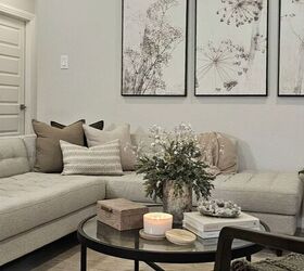 Spring colors living room