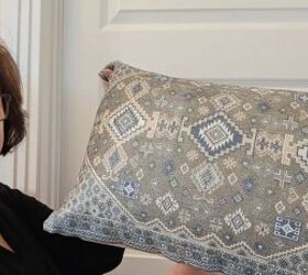 This elegant spring bedroom refresh was inspired by one pillow