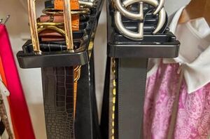 You might not have a huge closet—but these luxe walk-in closet design ideas still work