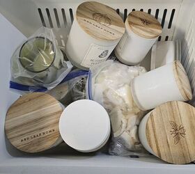 The genius reason she puts her used scented candles in the freezer