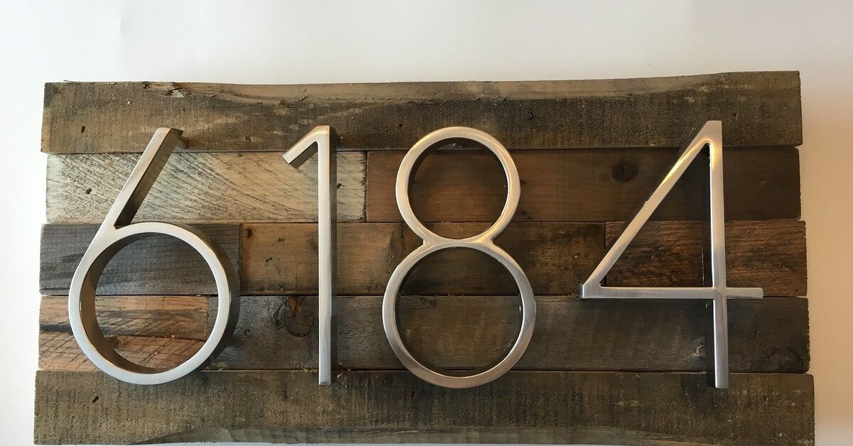 Popular Properity Numbers 10 Stylish House Number Ideas That Instantly Boost Curb Appeal | Redesign