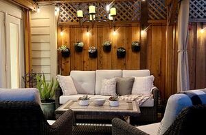 How to create a cozy outdoor space to relax in, no matter how big or small