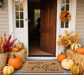 Swap your summer doormat for one of these fall favorites