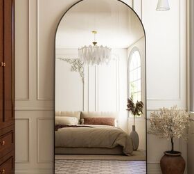 The best statement mirrors to use for a larger-looking space