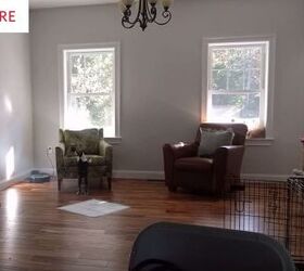 This bland dining room isn't a dining room anymore—see the before and after