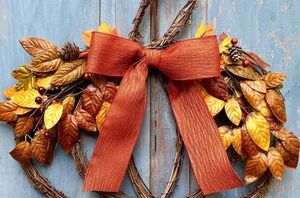 10 of the most georgous fall wreaths for your front door (#10 is the most popular!)