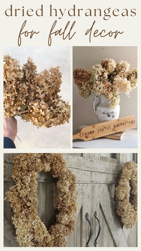 11 Ways To Decorate With Dried Hydrangeas For Fall | Redesign
