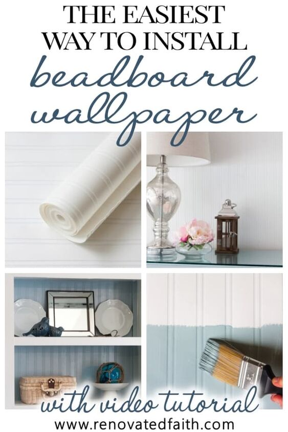 Best Paintable Beadboard Wallpaper (Better Than Real BB!) | Redesign