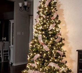 How to Put Ribbon on a Christmas Tree (EASIEST Pro Hack!) | Redesign