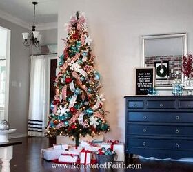 How to Put Ribbon on a Christmas Tree (EASIEST Pro Hack!) | Redesign