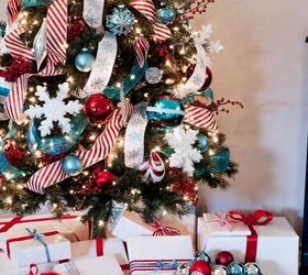 How to Put Ribbon on a Christmas Tree (EASIEST Pro Hack!) | Redesign
