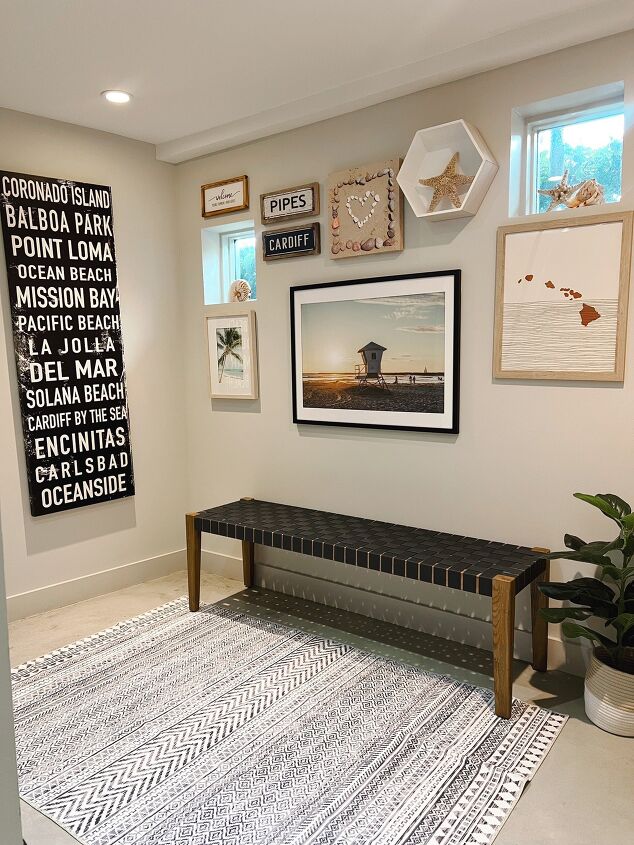 Creating a Coastal Gallery Wall in a Beach Home | Redesign