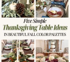 5 Table Decorating Ideas With Beautiful Fall Color Palette | Redesign
