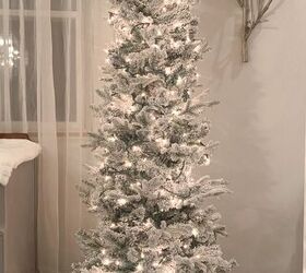 How to make a flocked tree look even more magical
