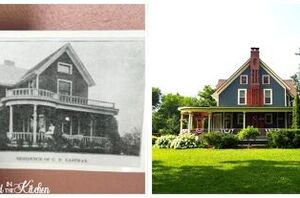 After hours of scrolling FB Marketplace, she found THIS for her 1886 Victorian home