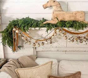 How to hang Christmas garland on a mantel: 6 easy steps
