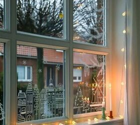 Don’t forget to do this to your windows for Christmas (10 lovely designs)