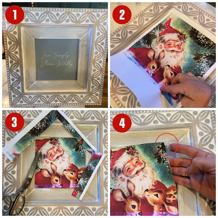 Transform Your Existing Photo Frames Into Festive Christmas Decor ...