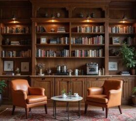 Coffee Bars Outside of the Kitchen — Bedrooms, Home Offices, Libraries ...