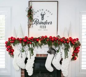 Where to hang stockings if you don't have a mantel