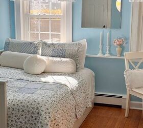 Why she decorated her daughter’s blue bedroom for Christmas in October—and created the prettiest space in the house