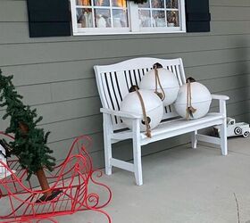 Decorating My Christmas Front Porch and Mailbox for the Holiday Season ...