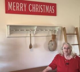 How gingerbread decor turned a basic buffet into a holiday focal point