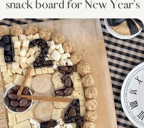 How To Create a Clock Themed Snack Board for New Year's | Redesign