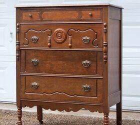 This dresser makeover is stunning—and the tiny drawer detail makes it even better
