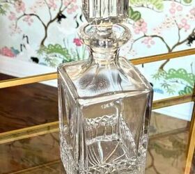 What to put in a decanter besides alcohol (decorating ideas beyond the bar cart)