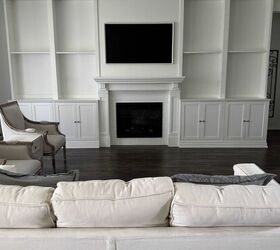 Photo inspiration: Visual Reference: Beautiful Living Room Makeover From Builder Grade To Custom
