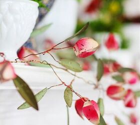 The laziest way to decorate a spring mantel (and it's stunning)