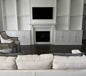 How we turned a basic living room into a custom-looking space