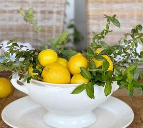 A Creative Spring Tablescape With a Lemon Theme | Redesign