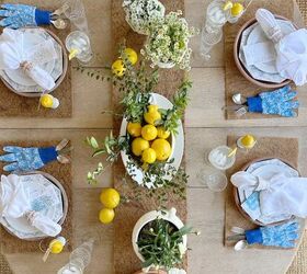 A Creative Spring Tablescape With a Lemon Theme | Redesign