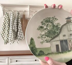 Her pre-spring farmhouse refresh feels light without going all-in on florals