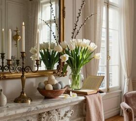 Refresh your mantel for spring (without buying anything new)