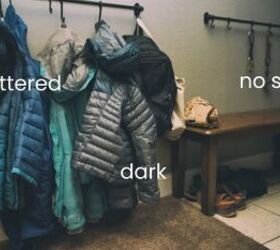 The renter-friendly tricks that completely transformed this dark entryway