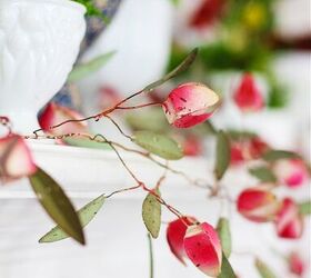 The laziest way to decorate a spring mantel (and it's stunning)