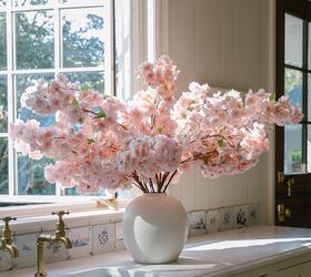 These faux flowers look just like the real thing