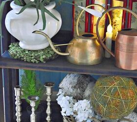 Early Spring Decorated Shelves With Classic Vintage Style | Redesign
