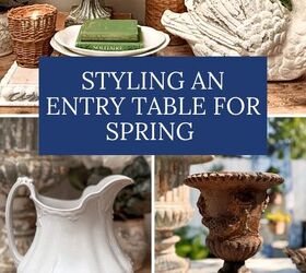 Spring Entry Table Decor With Vintage Charm | Redesign