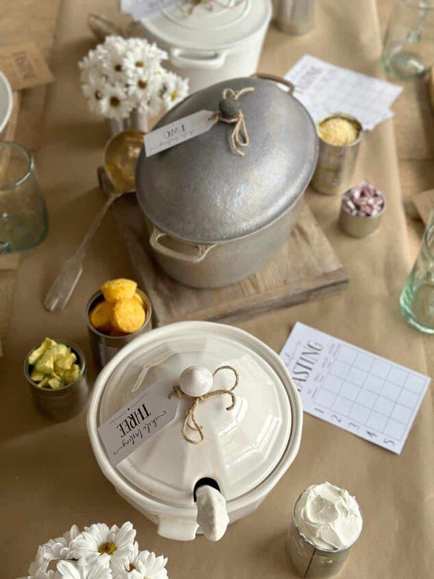 Easy and Unique Tablescape Ideas for a Chili Cook-off Party | Redesign