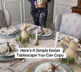 How to Style an Elegant Easter Tablescape With Natural Textures | Redesign