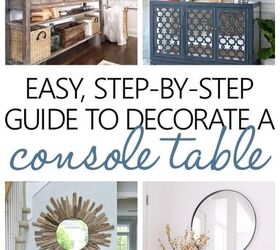 How to Decorate a Console Table in An Entryway (31 Easy Ideas) | Redesign