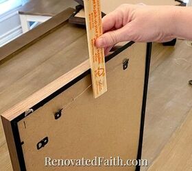 How To Hang Multiple Pictures On A Wall Evenly (Easy Hack!) | Redesign