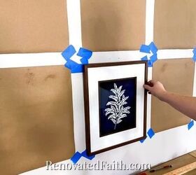 How To Hang Multiple Pictures On A Wall Evenly (Easy Hack!) | Redesign