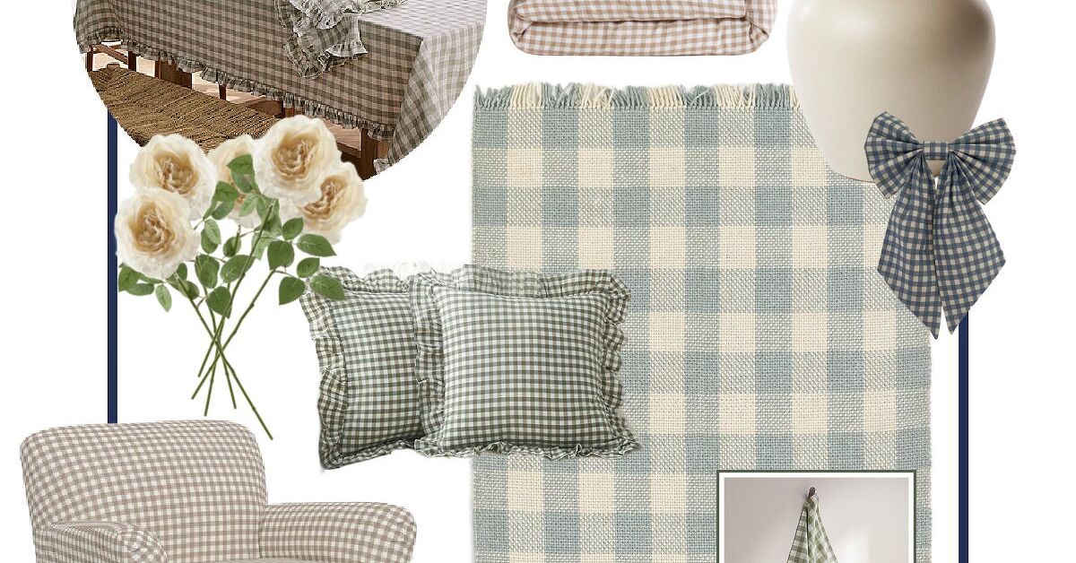 Gingham Home Decor | Redesign
