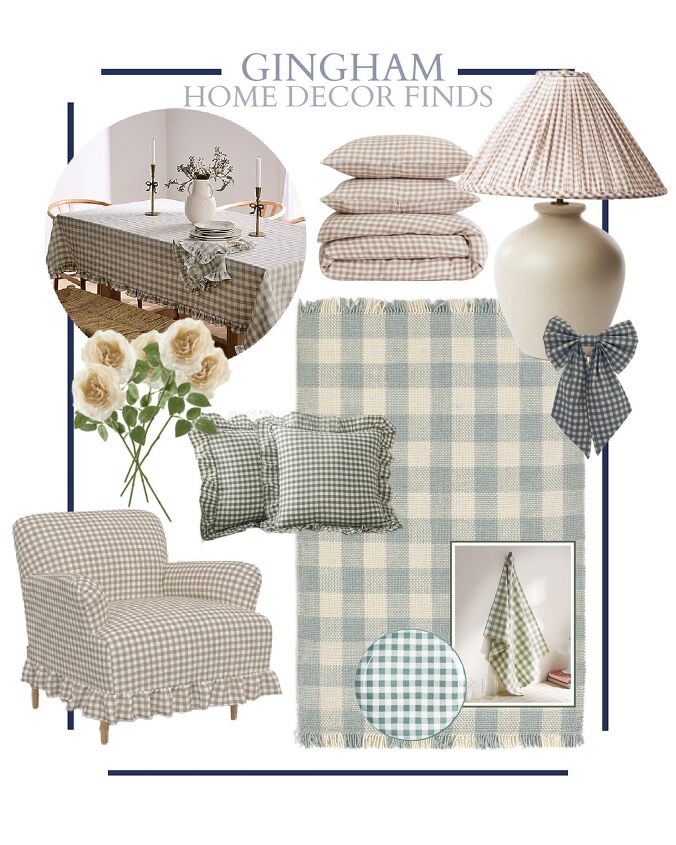Gingham Home Decor | Redesign